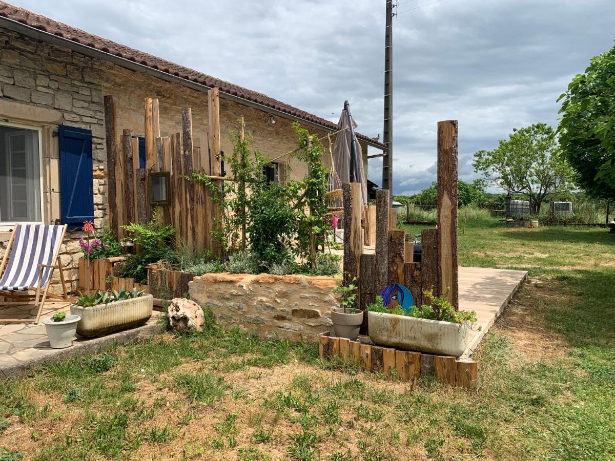 Gite La Longere Bleue Caylus Eksteriør bilde